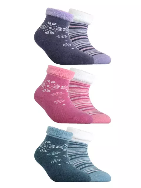 Махровые детские носки conte-kids sof-tiki (2 пары) 703 фиолетовый, 7С-92СП, 12, CONTE-KIDS,  - 1
