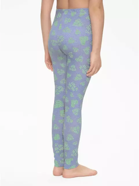 Комплект 2-х предметный для девочки (легинсы+легинсы) dilly denim-green, 17С-422ДТСП, 104,110-56, CONTE-KIDS,  - 5