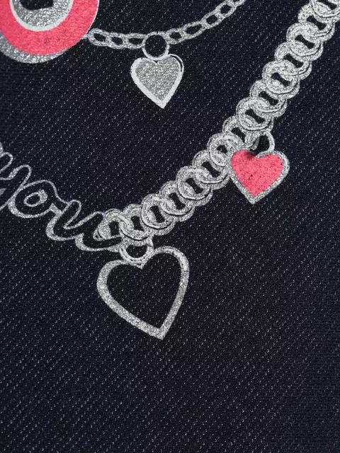 Леггинсы для девочек conte elegant джеггинсы с оригинальным рисунком "цепочки" punk fun marino, 18С-571ДТСП, 98,104-52, CONTE ELEGANT,  - 6