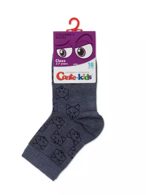 Носки детские conte-kids class lycra® 612 джинс, 13С-9СП, 18, CONTE-KIDS,  - 2