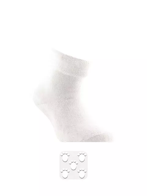 Носки детские махровые sof-tiki (антискользящие, с отворотом) 000 белый, 7С-62СП, 14, CONTE-KIDS,  - 1