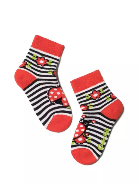 Махровые носки для малышей sof-tiki 246 красный, 7С-46СП, 14, CONTE-KIDS,  - 1