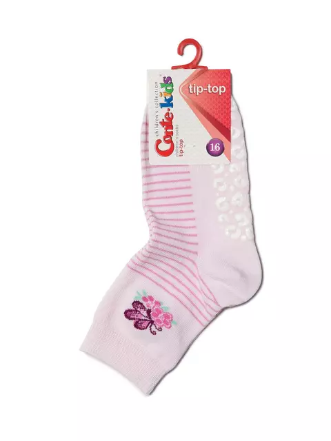 Носки детские conte-kids tip-top (антискользящие) 160 cветло-розовый, 7С-54СП, 16, CONTE-KIDS,  - 2