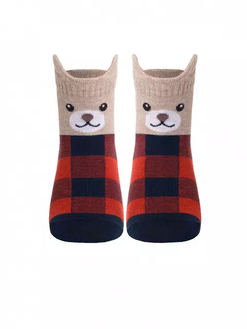 Носки детские tip-top (мордашки) 322 темно-синий-красный, 17С-59СП, 18, CONTE-KIDS,  - 2