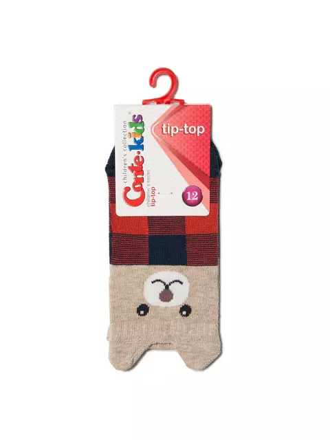 Носки детские tip-top (мордашки) 322 темно-синий-красный, 17С-59СП, 18, CONTE-KIDS,  - 3