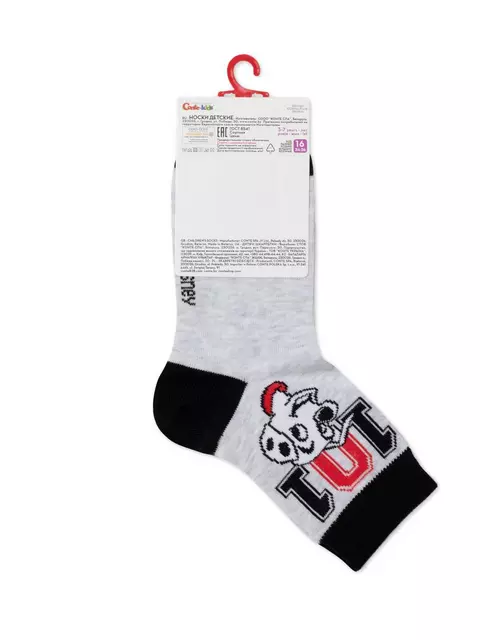 Носки детские conte-kids ©disney 679 светло-серый, 17С-126СПМ, 18, CONTE-KIDS,  - 3