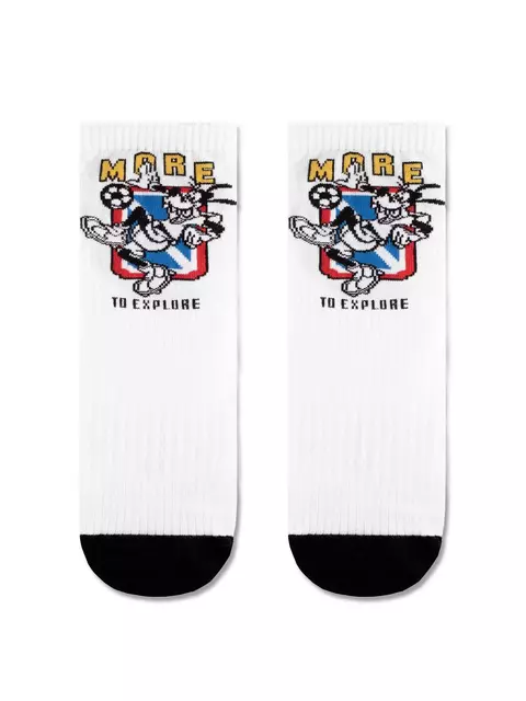 Носки детские conte-kids ©disney 369 белый, 17С-170СПМ, 20, CONTE-KIDS,  - 2