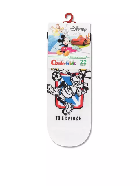 Носки детские ©disney (ультракороткие) 369 белый, 17С-171СПМ, 20, CONTE-KIDS,  - 3