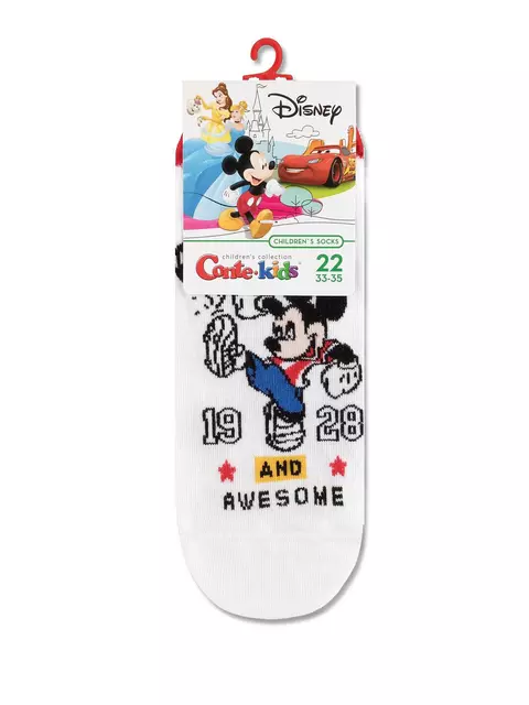 Носки детские ©disney (ультракороткие) 370 белый, 17С-171СПМ, 20, CONTE-KIDS,  - 3