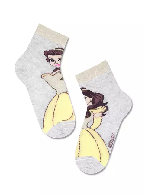 Носки детские ©disney "принцессы" 387 светло-серый, 17С-138СПМ, 16, CONTE-KIDS,  - 2