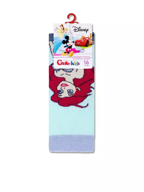 Носки детские ©disney "принцессы" 385 бледно-бирюзовый, 17С-138СПМ, 16, CONTE-KIDS,  - 3