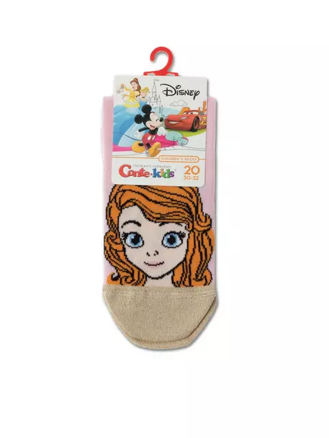 Носки детские ©disney "принцессы" 592 светло-розовый, 17С-138СПМ, 20, CONTE-KIDS,  - 3