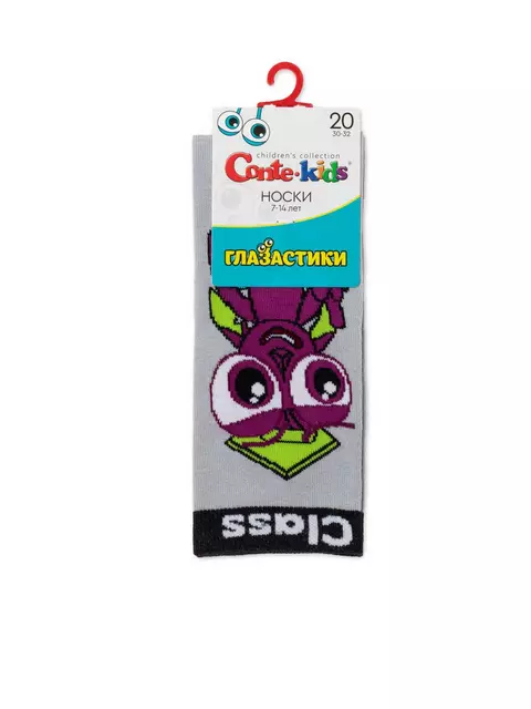 Носки детские conte-kids «глазастики» 615 светло-серый, 21С-9СП, 16, CONTE-KIDS,  - 2