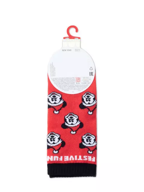 Новогодние детские носки new year ©disney 648 красный, 21С-65СПМ, 20-22, CONTE-KIDS,  - 4