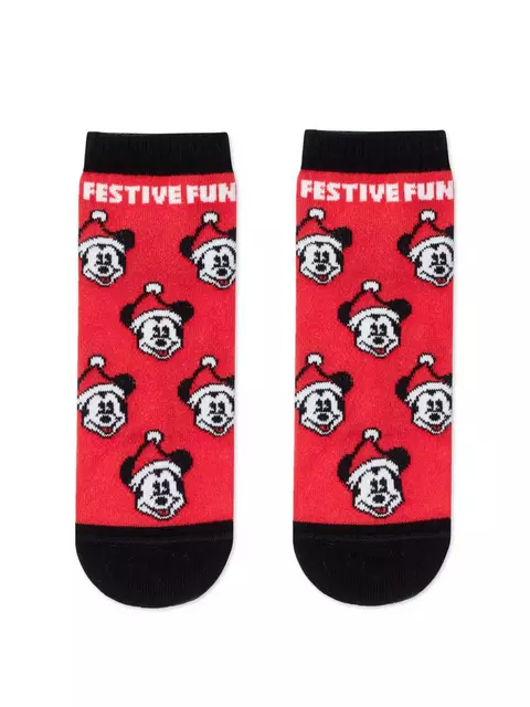 Новогодние детские носки new year ©disney 648 красный, 21С-65СПМ, 20-22, CONTE-KIDS,  - 2