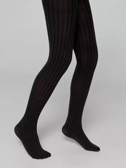 Плотные детские эластичные колготки olivia grafit, 20С-109СП, 104-110, CONTE ELEGANT,  - 3