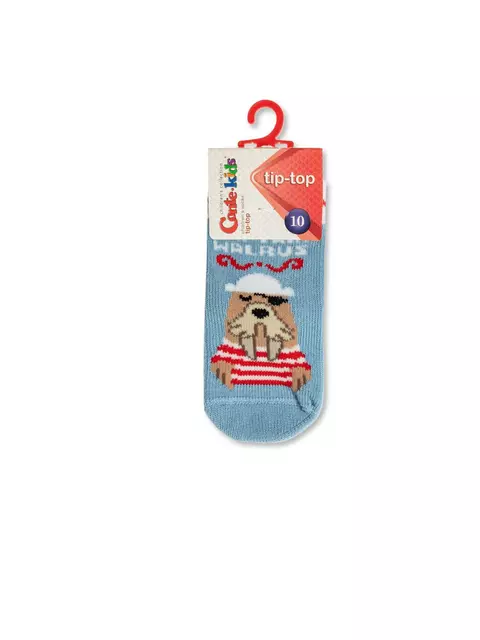 Носки детские антискользящие conte-kids tip-top 471 светло-голубой, 7С-54СП, 10, CONTE-KIDS,  - 2