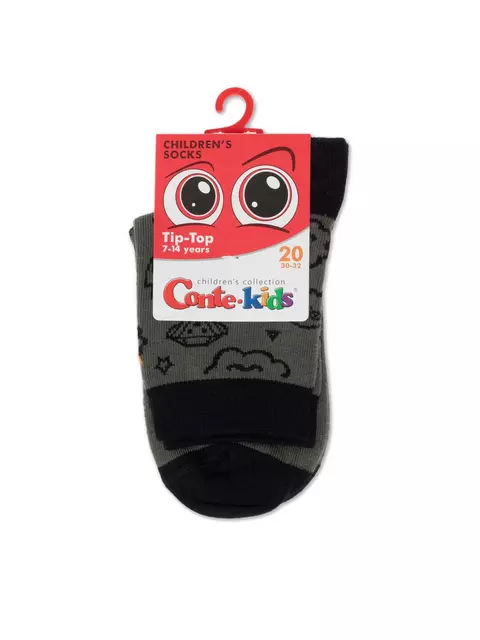 Носки детские tip-top с рисунками 637 хаки, 5С-11СП, 22, CONTE-KIDS,  - 2