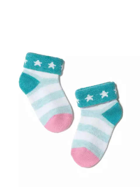 Носки детские conte-kids tip-top 391 бирюза, 5С-11СП, 10, CONTE-KIDS,  - 2