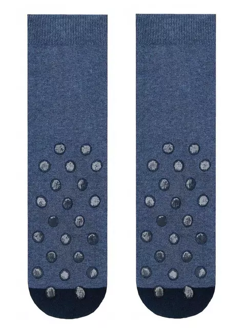 Носки детские веселые ножки (махровые, антискользящие) 291 джинс, 17С-45СП, 18, CONTE-KIDS,  - 4