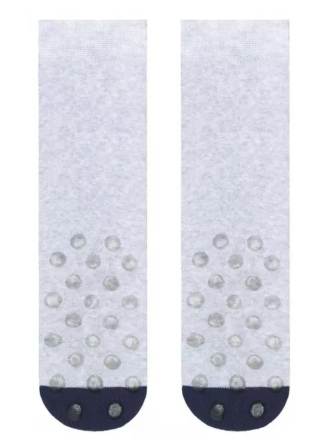 Носки детские веселые ножки (махровые, антискользящие) 294 светло-серый, , 16, CONTE-KIDS, - 4