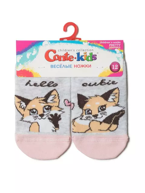 Хлопковые детские носки conte-kids "веселые ножки" 467, 17С-10СП, 12, CONTE-KIDS,  - 2