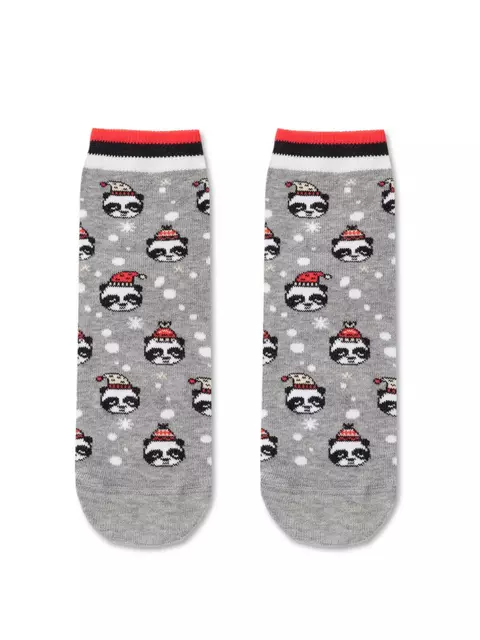 Носки детские новогодние «xmas panda» conte-kids 518, 19С-87СП, 11-12, CONTE-KIDS,  - 4