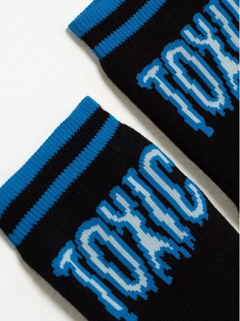 Носки детские махровые sof-tiki "toxic" 595 синий, 21С-13СП, 22, CONTE-KIDS,  - 2