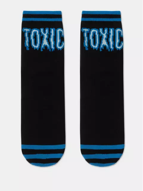 Носки детские махровые sof-tiki "toxic" 595 синий, 21С-13СП, 22, CONTE-KIDS,  - 1