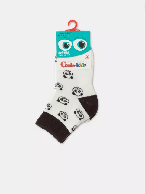 Носки детские махровые sof-tiki "panda" 600 молочный, 21С-13/1СП, 12, CONTE-KIDS,  - 2