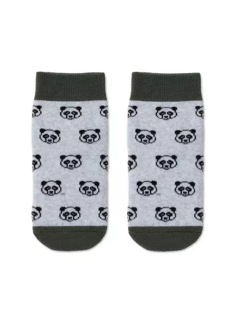 Носки детские махровые sof-tiki "panda" 600 светло-серый, 21С-13/1СП, 14, CONTE-KIDS,  - 1