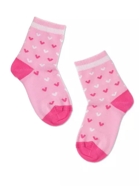 Носки детские esli с рисунками "heart" 644 светло-розовый, 21С-90СПE, 14, ESLI,  - 1