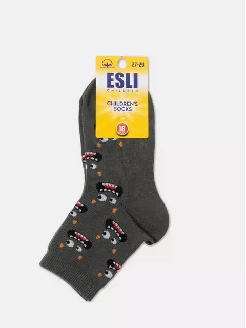 Носки детские esli с рисунками "monsters" 656 хаки, 21С-90СПE, 16, ESLI,  - 2