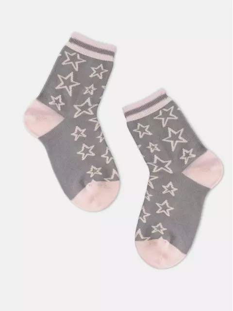 Носки детские esli с рисунками "stars" 659 серый, 21С-90СПE, 22, ESLI,  - 1