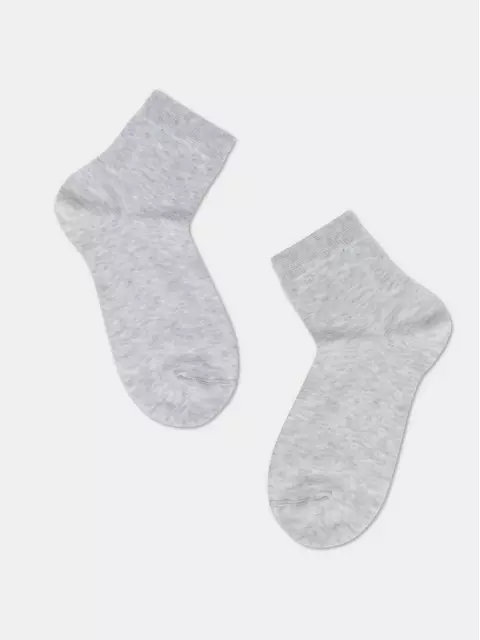 Хлопковые детские носки (однотонные) esli 000 светло-серый, , 16, ESLI, - 1
