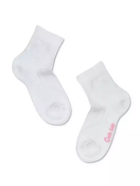 Хлопковые детские носки class lycra® 609 белый, 13С-9СП, 14, CONTE-KIDS,  - 2