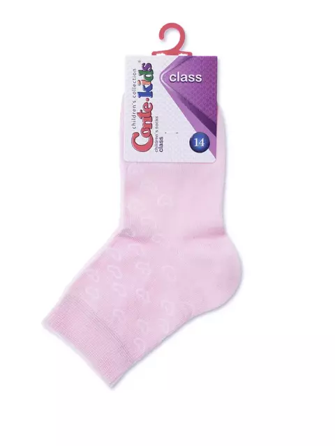 Хлопковые детские носки class lycra® 610 светло-розовый, 13С-9СП, 14, CONTE-KIDS,  - 2