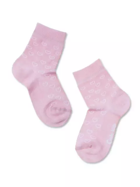 Хлопковые детские носки class lycra® 610 светло-розовый, 13С-9СП, 18, CONTE-KIDS,  - 1