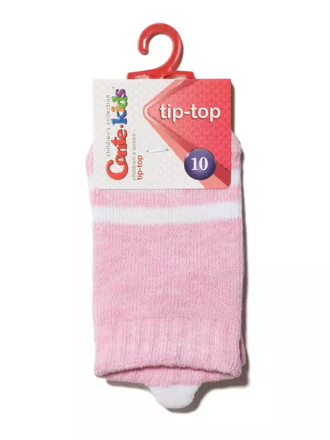 Хлопковые детские носки tip-top с пикотом-«язычком» 512 cветло-розовый, 19С-246СП, 8, CONTE-KIDS,  - 2