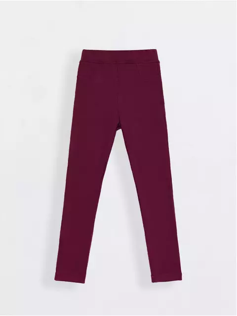 Экстрамягкие джеггинсы для школы prime new bordo, 19С-926ДТСП, 146,152-76, CONTE ELEGANT,  - 4