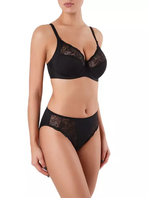 Бюстгальтер city style rb0008 черный, , 75E, CONTE ELEGANT, - 3