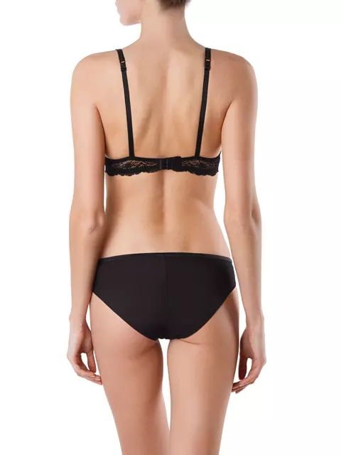 Бюстгальтер пуш-ап на каркасах romantique rb2031 черный, 16С-0080КСП, 70C, CONTE ELEGANT,  - 4