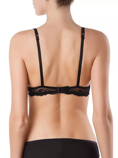 Бюстгальтер пуш-ап на каркасах romantique rb2031 черный, 16С-0080КСП, 70C, CONTE ELEGANT,  - 2