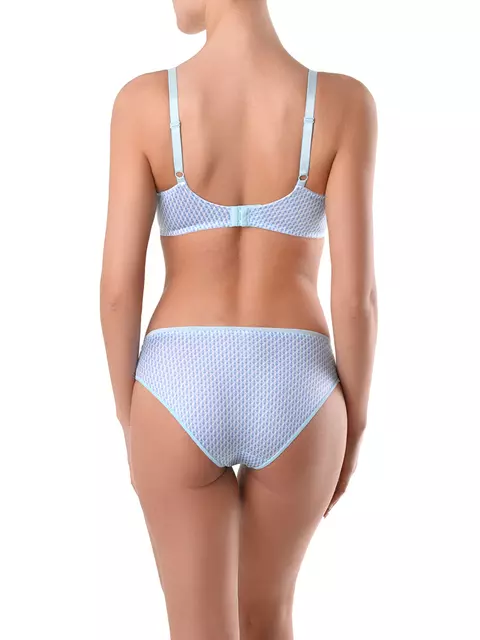 Бюстгальтер mosaique rb3038 голубой набивной, 17С-0002КСП, 80F, CONTE ELEGANT,  - 4