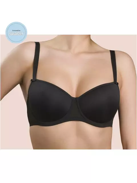 Бюстгальтер женский day by day rb0001 черный, 16С-0001КСП, 90B, CONTE ELEGANT,  - 3