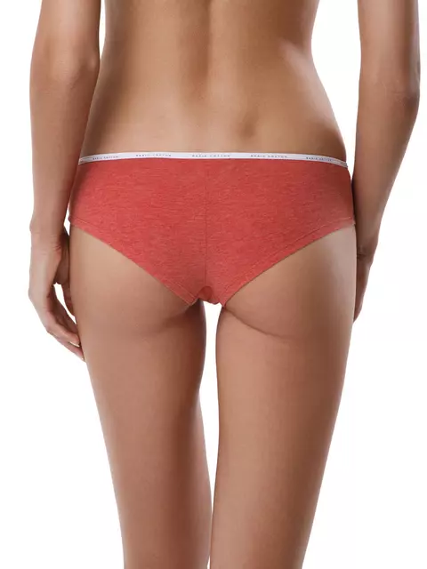 Трусы хипстер basic conte lhp 689 red melange, , 102/L, CONTE ELEGANT, - 2