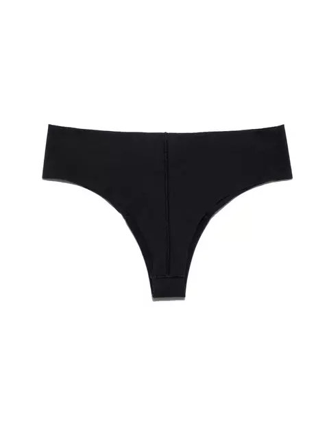 Трусы женские "бразилиана" invisible lbr 975 (в коробке) black, , 90/XS, CONTE ELEGANT, - 4