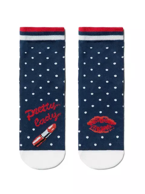 Носки женские conte happy 097 темно-синий, 17С-21СП, 38-39 (25), CONTE ELEGANT,  - 2