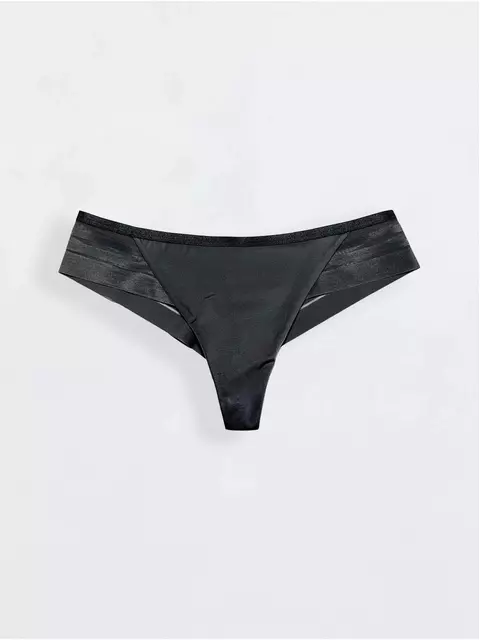 Трусы женские conte "танга" sport glam rp6028 черный, 17С-0010КСП, 90/XS, CONTE ELEGANT,  - 2