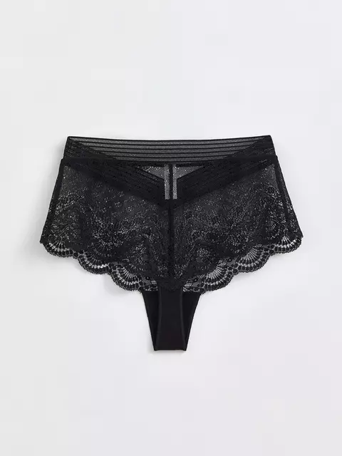 Трусы женские «бразилиана» black secret lbr 1304 black, , 102/L, CONTE ELEGANT, - 4